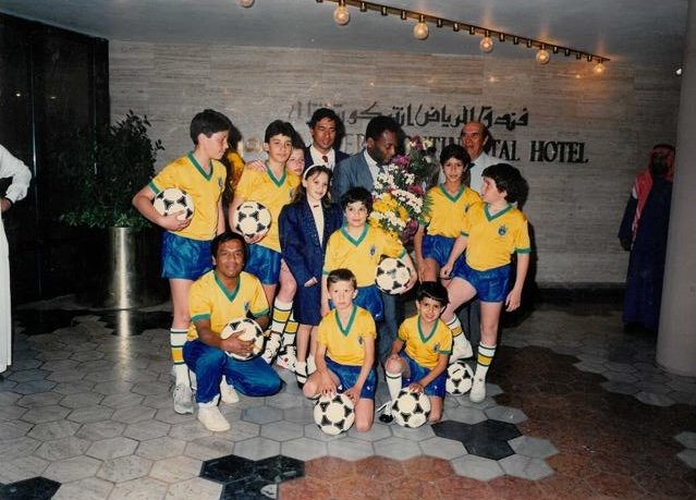 Tio Pelé family photo